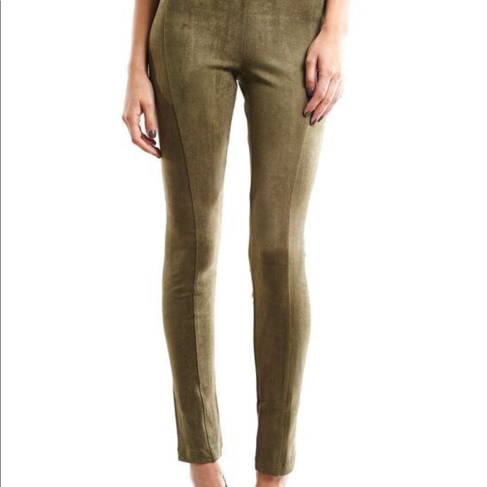 Suede Leggings